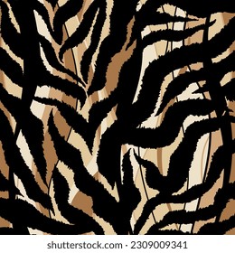 Abstract animal skin pattern. Vector Illustration