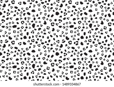 Abstract animal skin seamless pattern. Trendy wild safari skin pattern. Graphic vector art. Camouflage Fashion illustration.