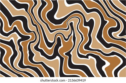 Abstract animal skin, wave pattern. Vector Illustration.