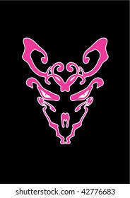 abstract animal tattoo vectors