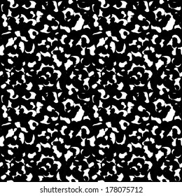 Abstract animals seamless pattern