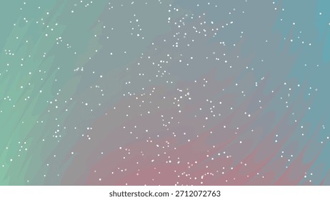 Animación Abstractas de partículas brillantes que se mueven a través de un fondo de gradiente con líneas onduladas, Abstractos Twirls Partículas, Imagen Libre de regalías Stock.