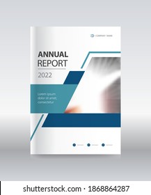 Abstract annual report Brochure cover design template vector. And use for Business company profile Flyers magazine book poster presentation.  with layout template for easy editable