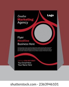 Resumen de la plantilla de diseño del informe anual. Portada del libro, Volante, Folleto. Revista, portada de presentación. Resumen de la ilustración del vector geométrico.