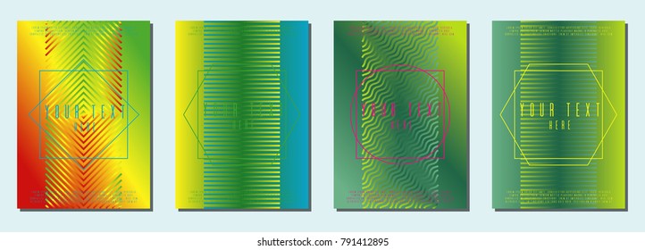 Abstract annual report design for your business. Template in A4.  Can be used for poster, brochure, magazine, card, book, flyer, banner, anniversary. Trendy corporate style.