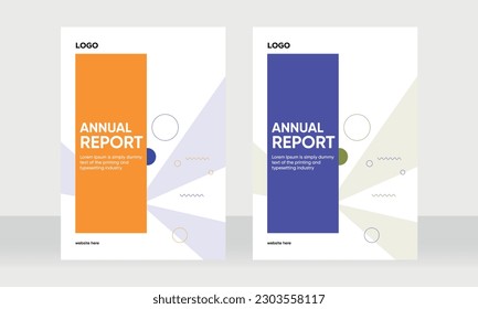 abstract annual report template, corporate annual report cover template, brochure, magazine, flyer, booklet, annual report cover