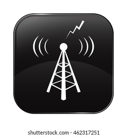 abstract antenna wireless electric digital telecoms sign symbol