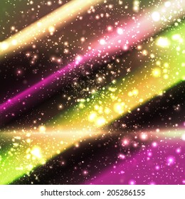 Abstract apocalyptic background cosmos space