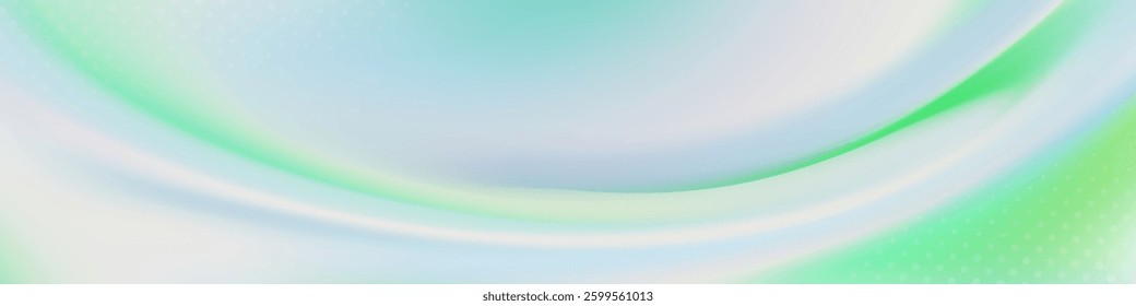 Abstract aqua green flowing background.