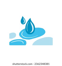 Abstract Aqua Symphony. Vector Water Splash. nature splashes isolated on white background.