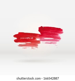 Abstract aquarelle hand drawn background. Watercolour illustration.
