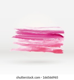 Abstract aquarelle hand drawn background. Watercolour illustration. 
