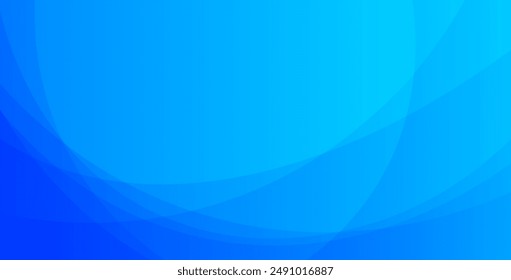 Abstract Aquatic Elegance Contemporary Blue Wave Gradient. Vector abstract modern graphic design for template, Eps10 vector