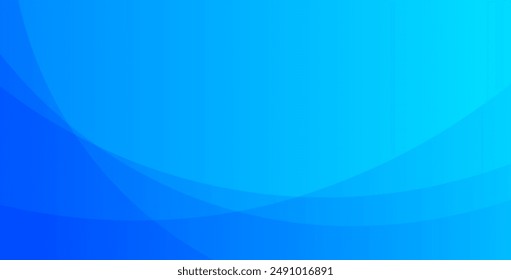 Abstract Aquatic Elegance Contemporary Blue Wave Gradient. Vector abstract modern graphic design for template, Eps10 vector