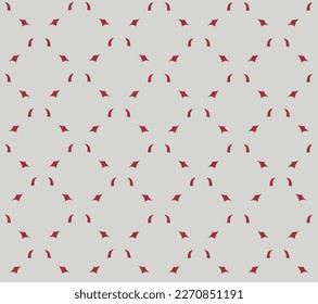 Abstract arabesque seamless pattern. Linear floral ornamental texture. Artistic geometric line backdrop in arab orient style