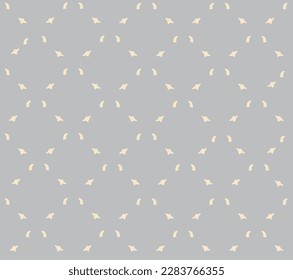 Abstract arabesque seamless pattern. Linear floral ornamental texture. Artistic geometric line backdrop in arab orient style