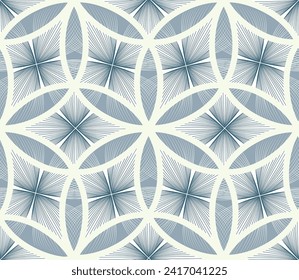 Abstract arabesque swirl line seamless pattern. Arab ornament. Abstract ornamental floral asian texture. Artistic diagonal flourish tile damask background