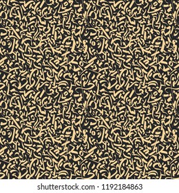 Abstract arabic calligraphic seamless pattern. Vector illustration