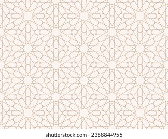 Abstract arabic geometric pattern with crossing thin lines. Ornate oriental moroccan background.