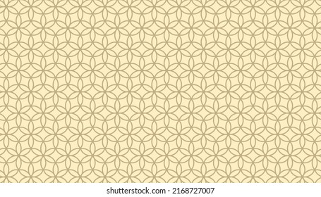 Abstract Arabic pattern. Geometric ornaments flower concept. Islamic template background. Vector illustration.