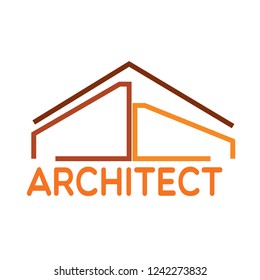 Abstract architect icon