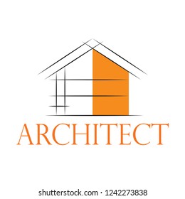 Abstract architect icon