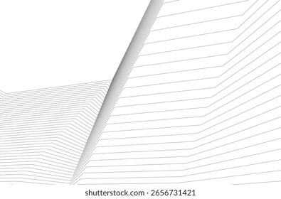 Abstract architectural 3d geometric background