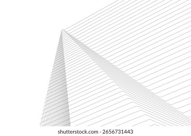 Fondo geométrico arquitectónico Abstractas 3D