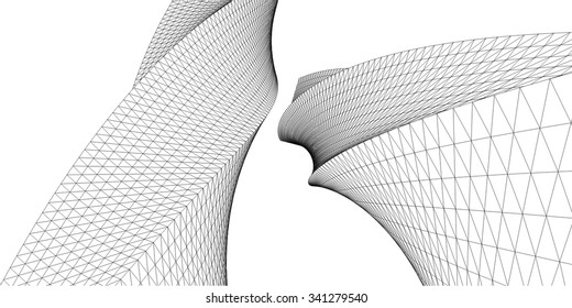 abstract architectural backgrond