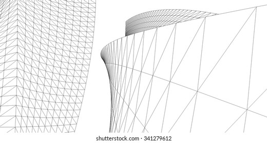 abstract architectural backgrond