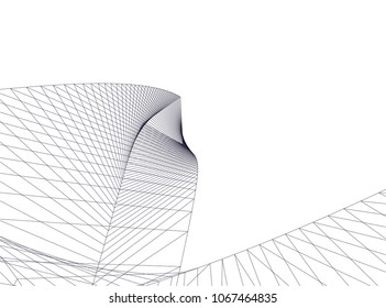 Abstract architectural background