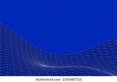 Abstract architectural background 3d illustration