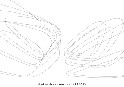 Resumen del fondo arquitectónico 3d ilustración