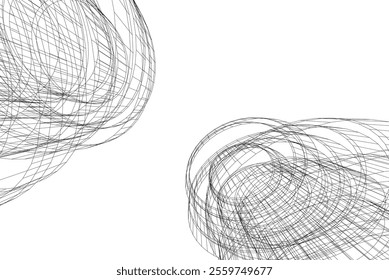 Abstract architectural background 3d illustration