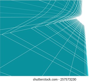 Abstract architectural background. Building construction