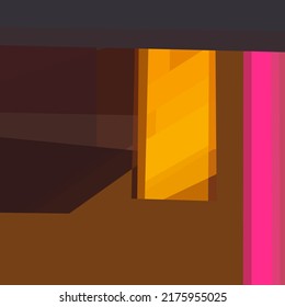 Abstract architectural background with space for text. Vector illustration