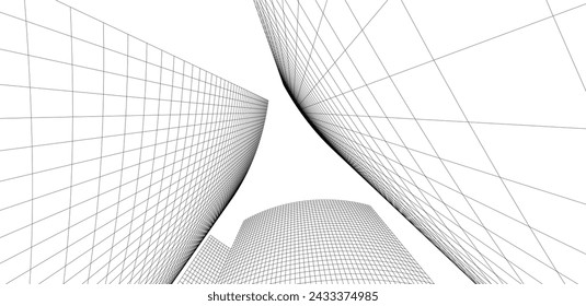 Abstract architectural background	
vector design