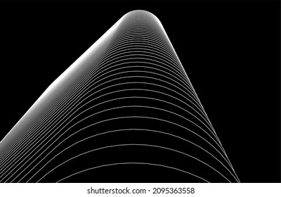 abstract architectural background vector illustration