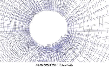 abstract architectural background vector illustration