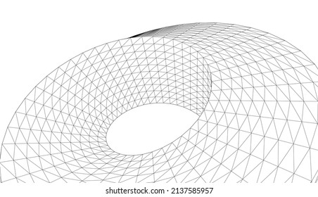 abstract architectural background vector illustration