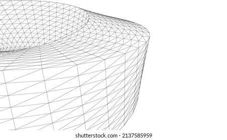 abstract architectural background vector illustration