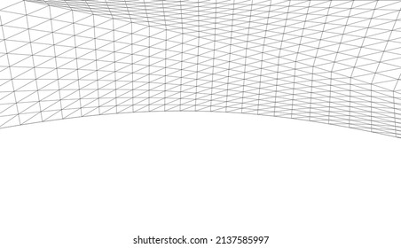 abstract architectural background vector illustration