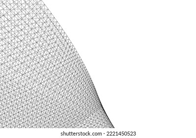 abstract architectural background vector illustration