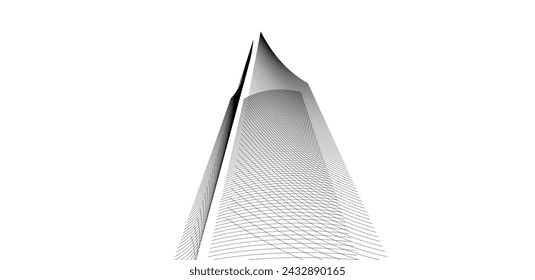 Abstract architectural background	
vector illustration