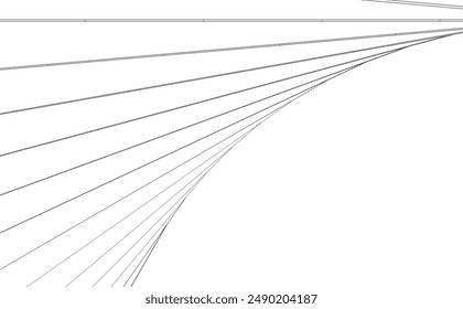 Abstract architectural background vector illustration
