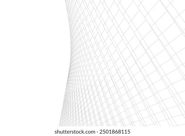 Ilustración vectorial de fondo arquitectónico Abstractas