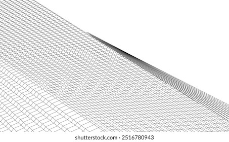 Abstract architectural background vector illustration