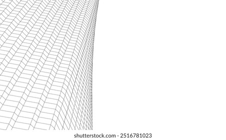 Abstract architectural background vector illustration