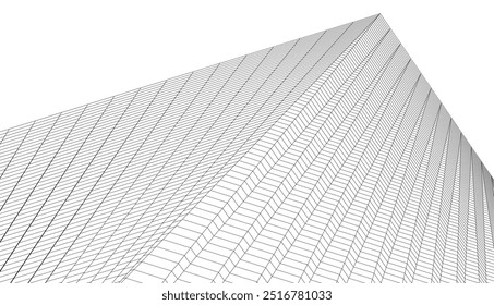 Abstrakte architektonische Hintergrund, Vektorgrafik
