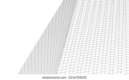 Ilustración vectorial de fondo arquitectónico Abstractas